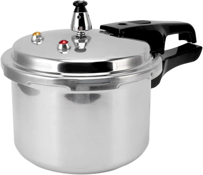 Small Pressure Cooker, Mini Aluminum Alloy Pressure Cooker with Magnetic Bottom, Safety and Durable Compact Pressure Canner Compatible for Induction Cookers and Gas Stoves (3L)1