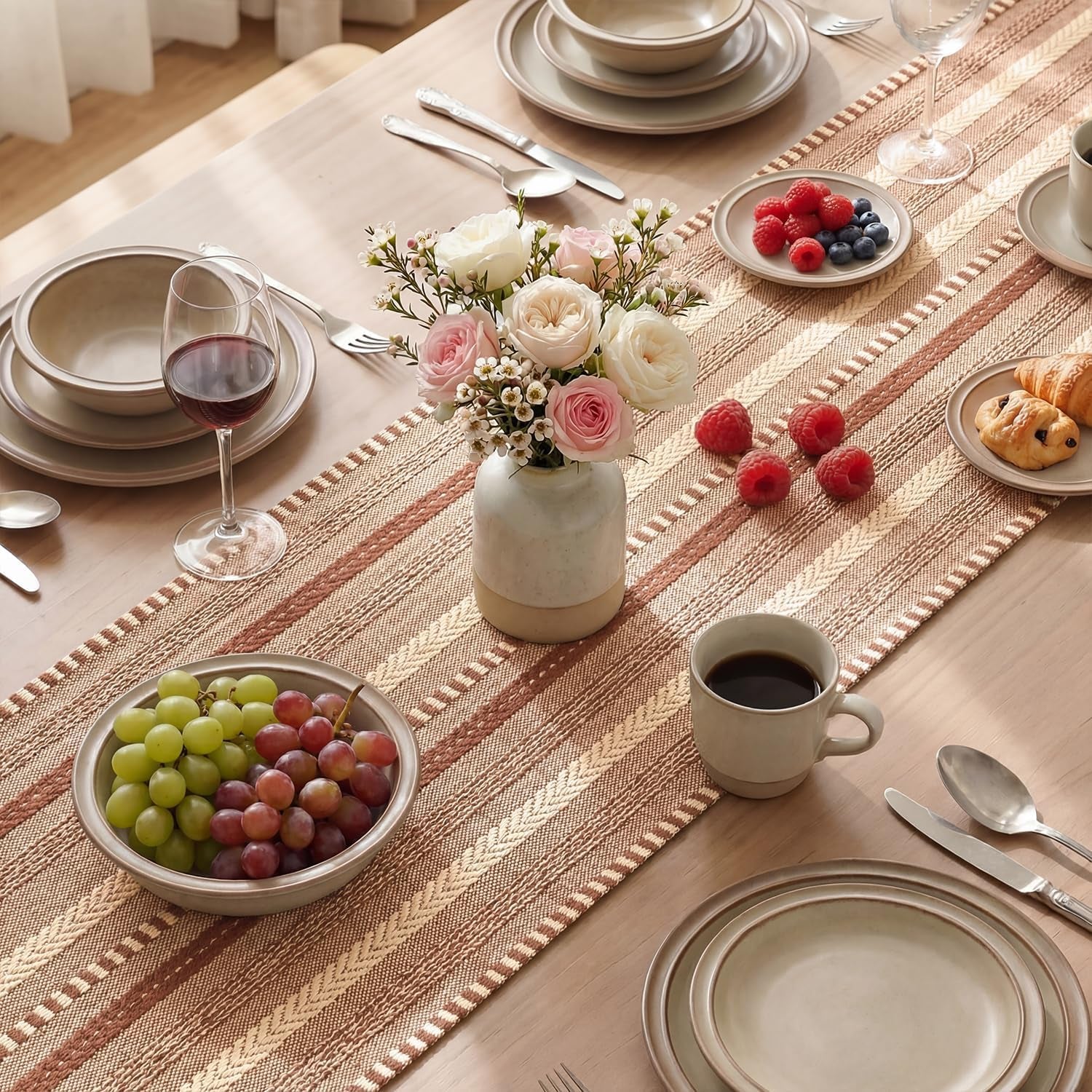 caramel-farmhouse-stripe-braided-table-runner-12x72-inch