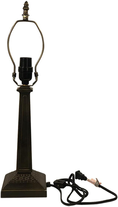 Table Lamp Base with 10-14 Inch Lampshade, Tiffany Table Lamp Base (Square)4