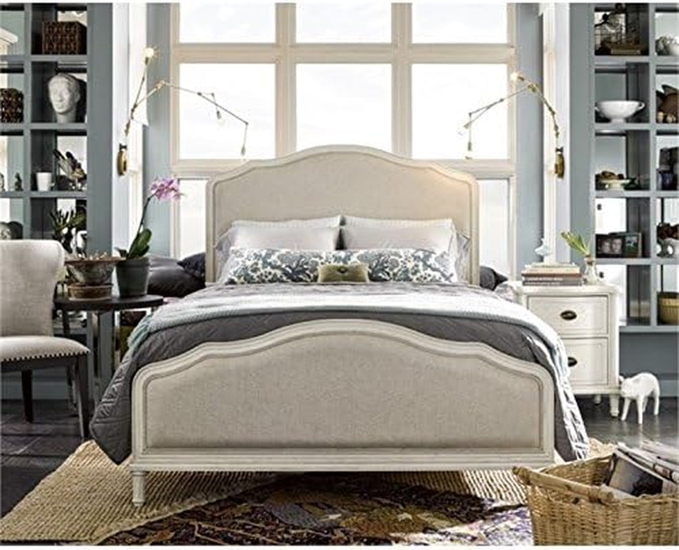 farmhouse-upholstered-queen-bed-solid-oak-frame-white-washed-finish-linen-fabric-camelback-arched-headboard-and-footboard-french-country-style-bedroom-furniture-60x63x86