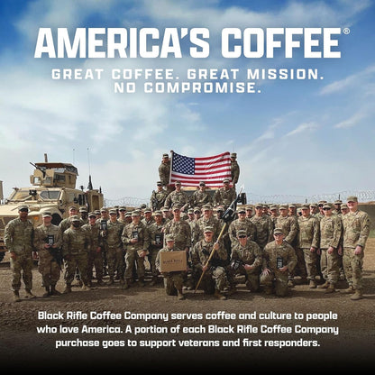 Black Rifle Coffee Medium Roast Whole Bean Coffee AK Espresso 12 Oz | Veteran Founded, 100% Arabica, Citrus, Dark Chocolate & Nutty Aroma4