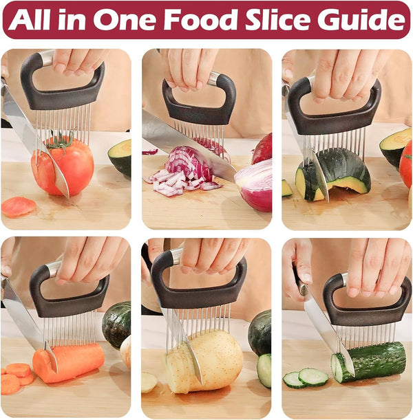 Large Onion Holder for Slicing, 304 Stainless Steel2