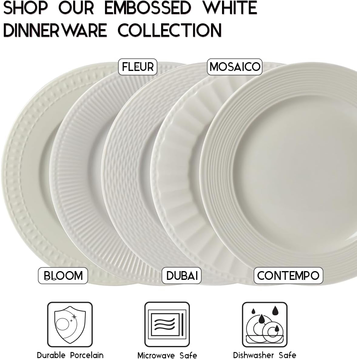 tabletops-gallery-embossed-white-porcelain-round-dinnerware-bloom-12-piece-dinnerware-set