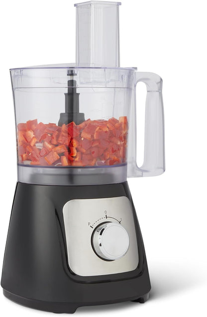 Food Processor and Vegetable Chopper with 10 Cup Bowl, 2-Speed, 500 Watt Motor, Pulse Function, Dishwasher Safe Parts, Black1