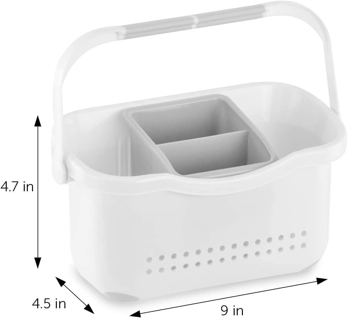 small-shower-caddy-9x4-plastic-organizer-basket-with-handle