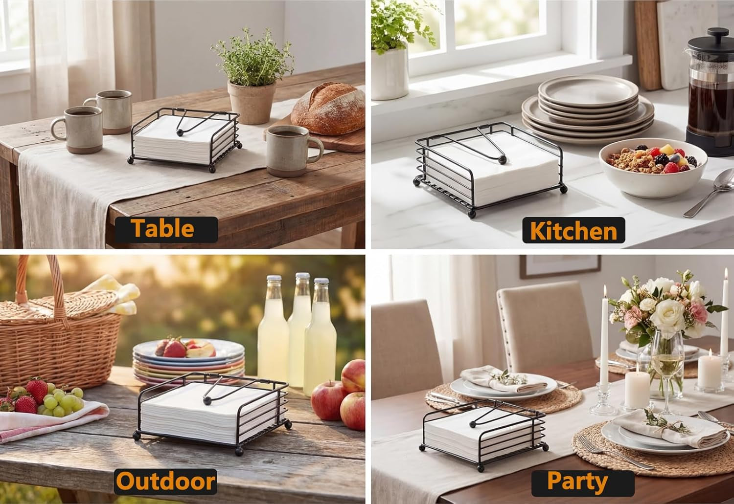 napkin-holder-for-table-flat-napkin-dispenser-with-weighted-arm-square-cocktail-paper-holder-of-elegant-rustic-iron-for-kitchen-dining-room-decor-restaurant-farmhouse-hotel-party-black
