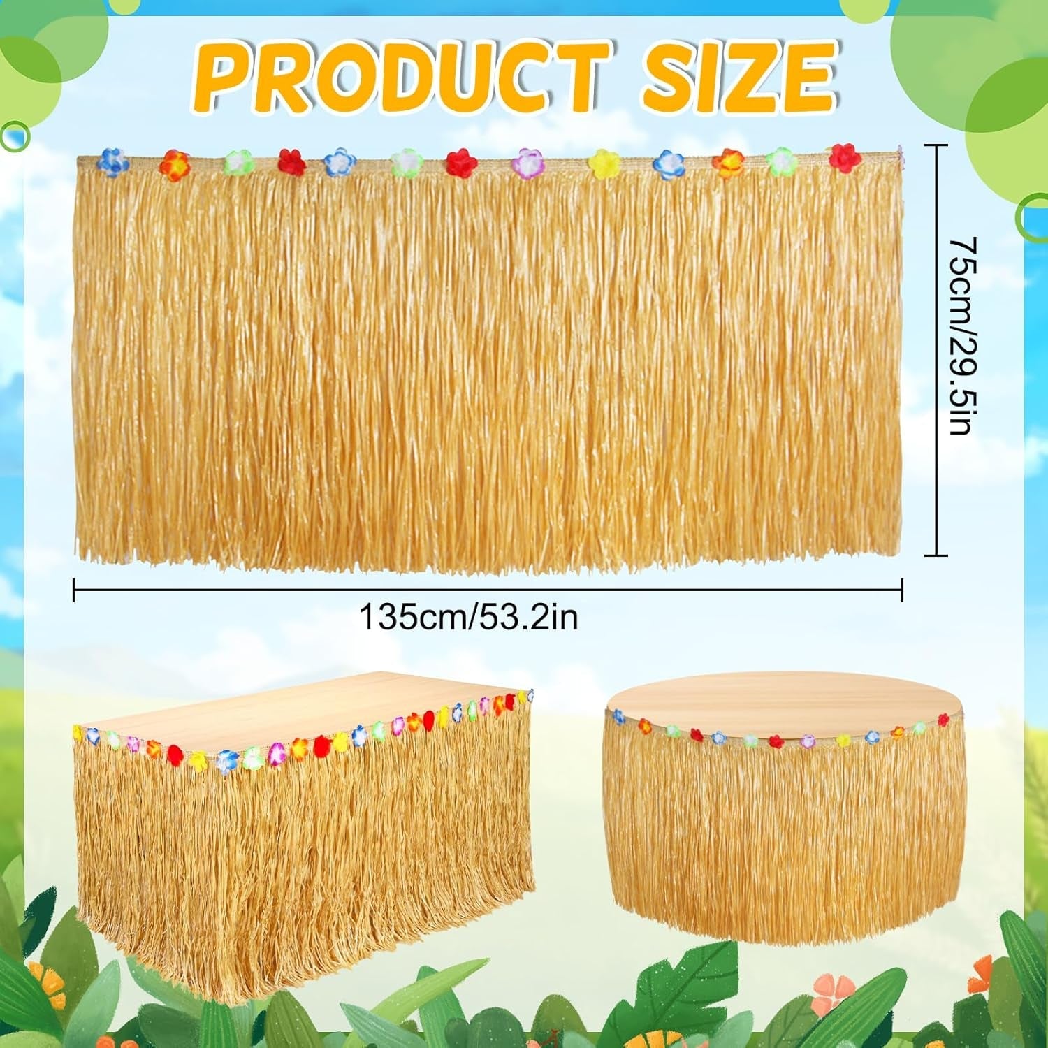 2-pack-table-skirt-luau-party-decorations-flower-53-2-x-29-5-grass-table-skirts-for-luau-party-summer-tropical-hawaiian-party-decorations-a-2-pack