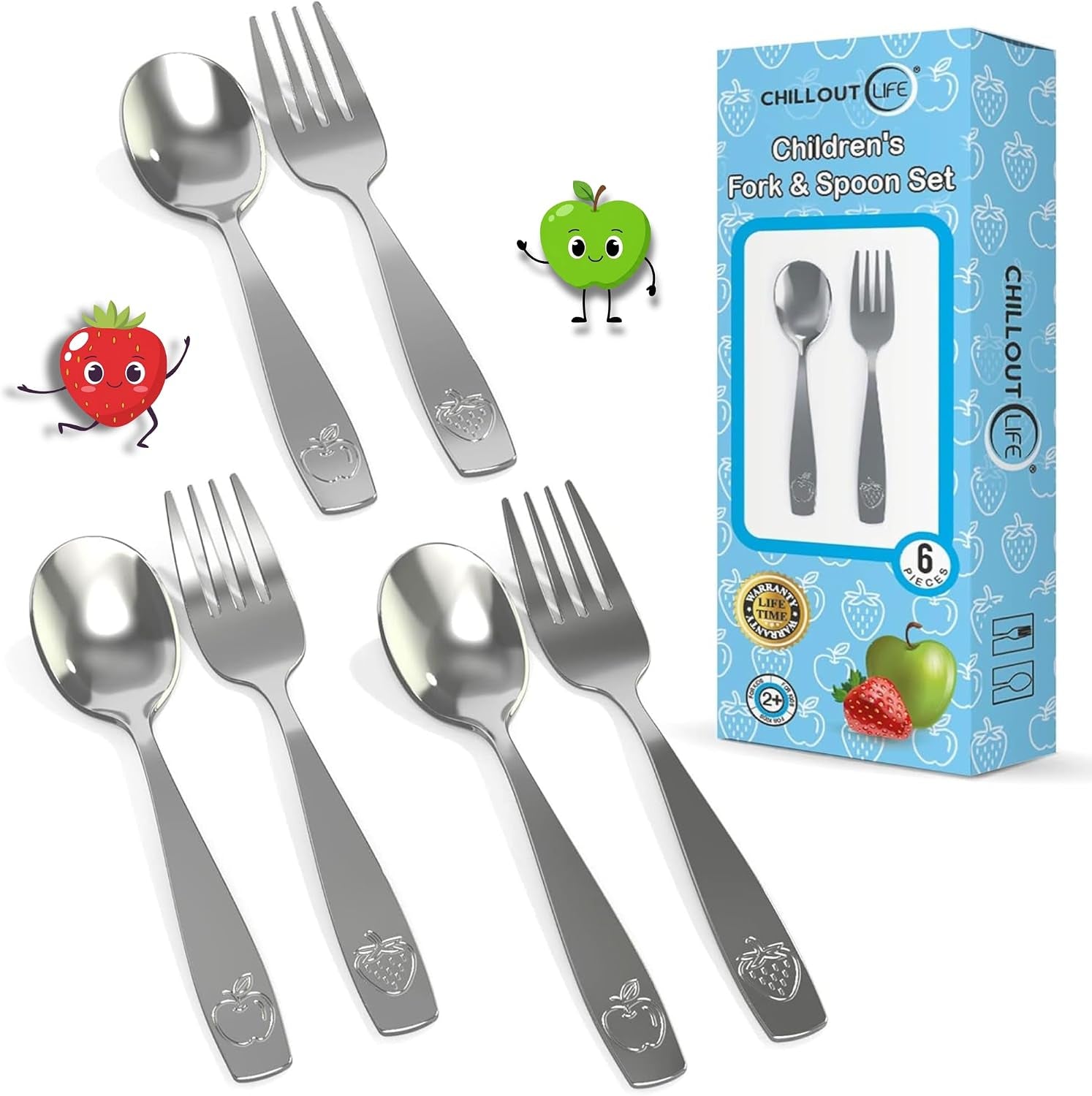 stainless-steel-kids-silverware-set-6-pieces-child-and-toddler-safe-flatware-kids-utensil-set-metal-kids-cutlery-set-includes-3-small-kids-spoons-kids-3-forks
