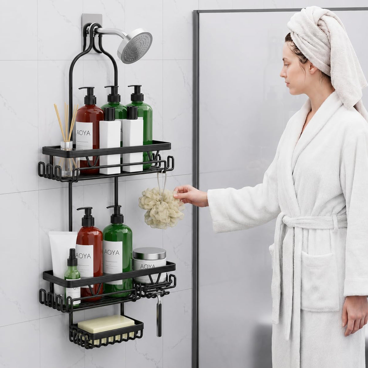 shower-caddy-hanging-anti-swing-over-head-shower-caddy-rustproof-bathroom-organizer-with-soap-holder-hooks