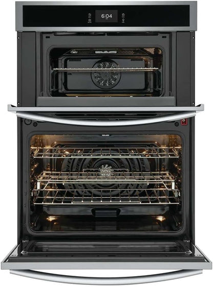 Gallery 30 in Electric Built-In Wall Oven & Microwave Combination W/Total Convection, Smudgeproof Black Stainless Steel8