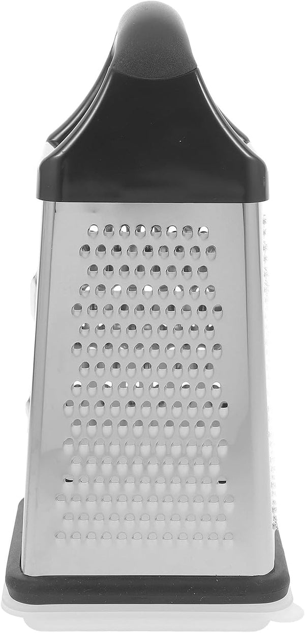 Multifunctional 4-Sided Stainless Steel Vegetable Grater Slicer Cutter Kitchen Tool for Grating Shredding and Slicing – Sturdy Handheld Kitchen Supplies for Food Preparation1