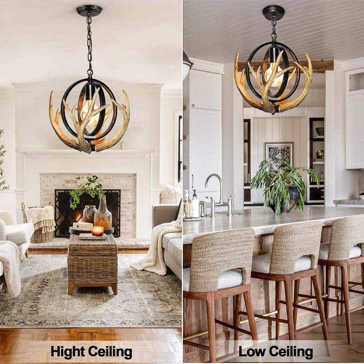 rustic-antler-chandelier-with-resin-4-antlers-for-dining-room