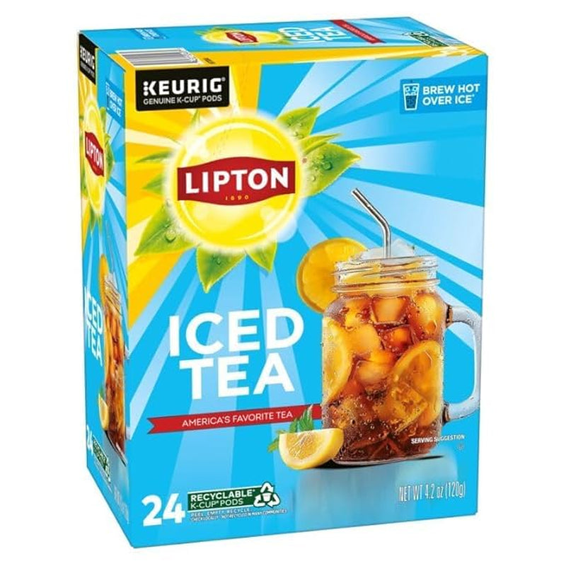 lipton-unsweetened-black-iced-tea-k-cup-pods-24-pack-for-keurig-rainforest-alliance-certified-tea-pods-with-smooth-crisp-flavor-brew-hot-over-ice-for-refreshing-beverage