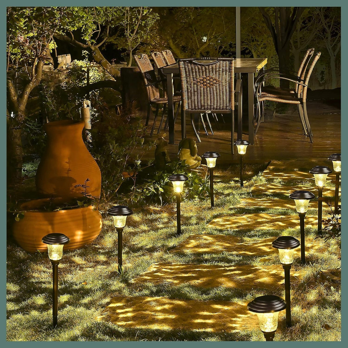 metal-glass-solar-lights-outdoor-8-pack-led-garden-lights
