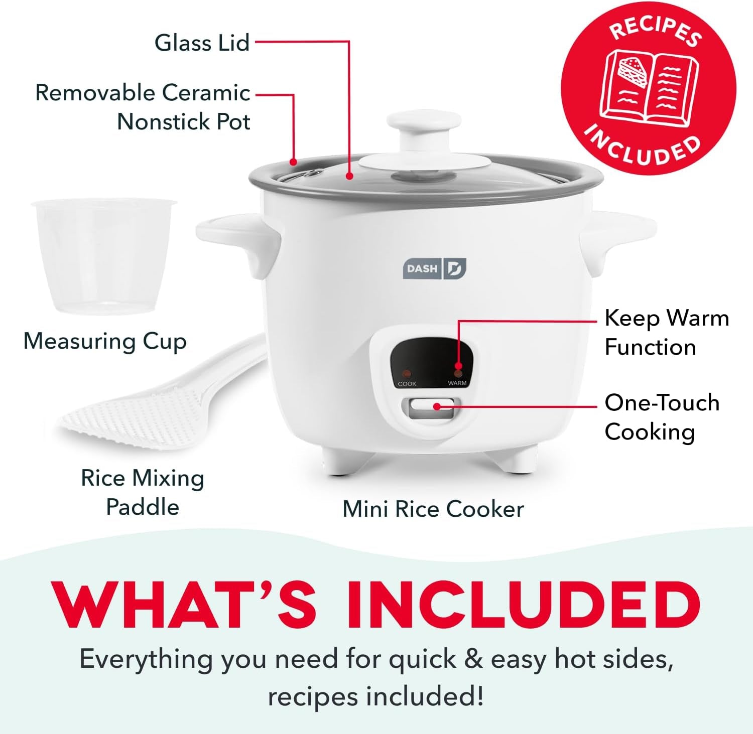 mini-rice-cooker-2-cup-removable-ceramic-nonstick-pot-white-small-rice-cooker-rice-maker-for-one-keep-warm-function-cooks-oatmeal-quinoa-grains