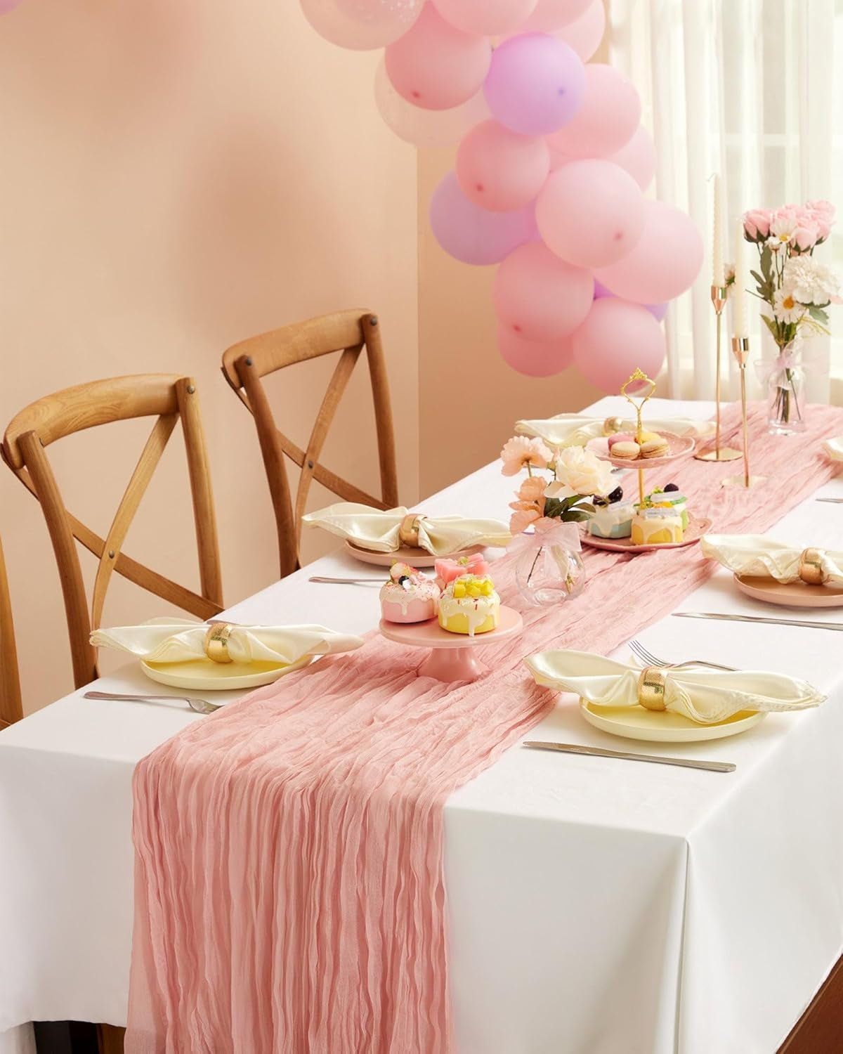 2-pack-cheesecloth-table-runner-120-easter-spring-boho-gauze-table-cloth-decorations-for-party-baby-shower-wedding-and-farmhouse-fabric-room-decor-dusty-pink-easter-spring-party-wedding-baby-shower-boho-decor-gauze-table-runner