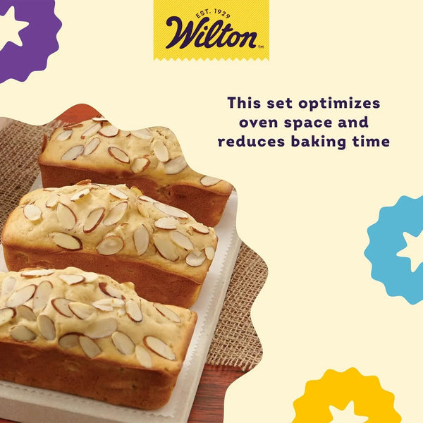 Recipe Right Loaf Pan for Baking, Mini Size, Single Cavity, Set of 35