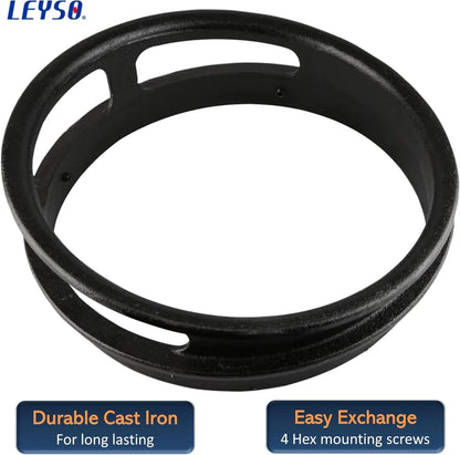13” Diameter 3 Opening Cast Iron Rim to Replace the Worn Out Wok Ring for Chinese Wok Range (13" Cast Iron)4