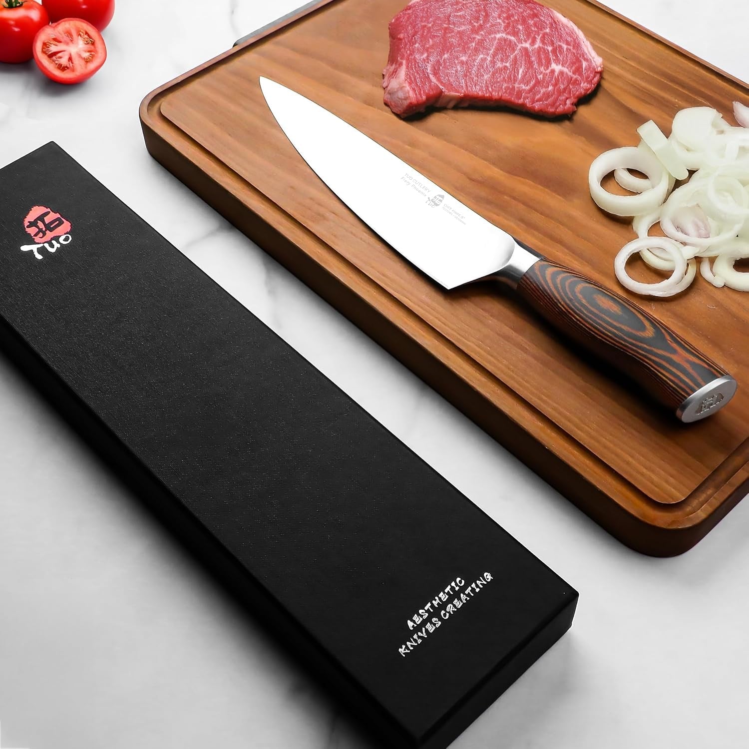 chef-knife-8-inch-sharp-kitchen-knife-with-pakkawood-handle-high-carbon-steel-professional-for-chopping-dicing-gift-box-fiery-phoenix-series