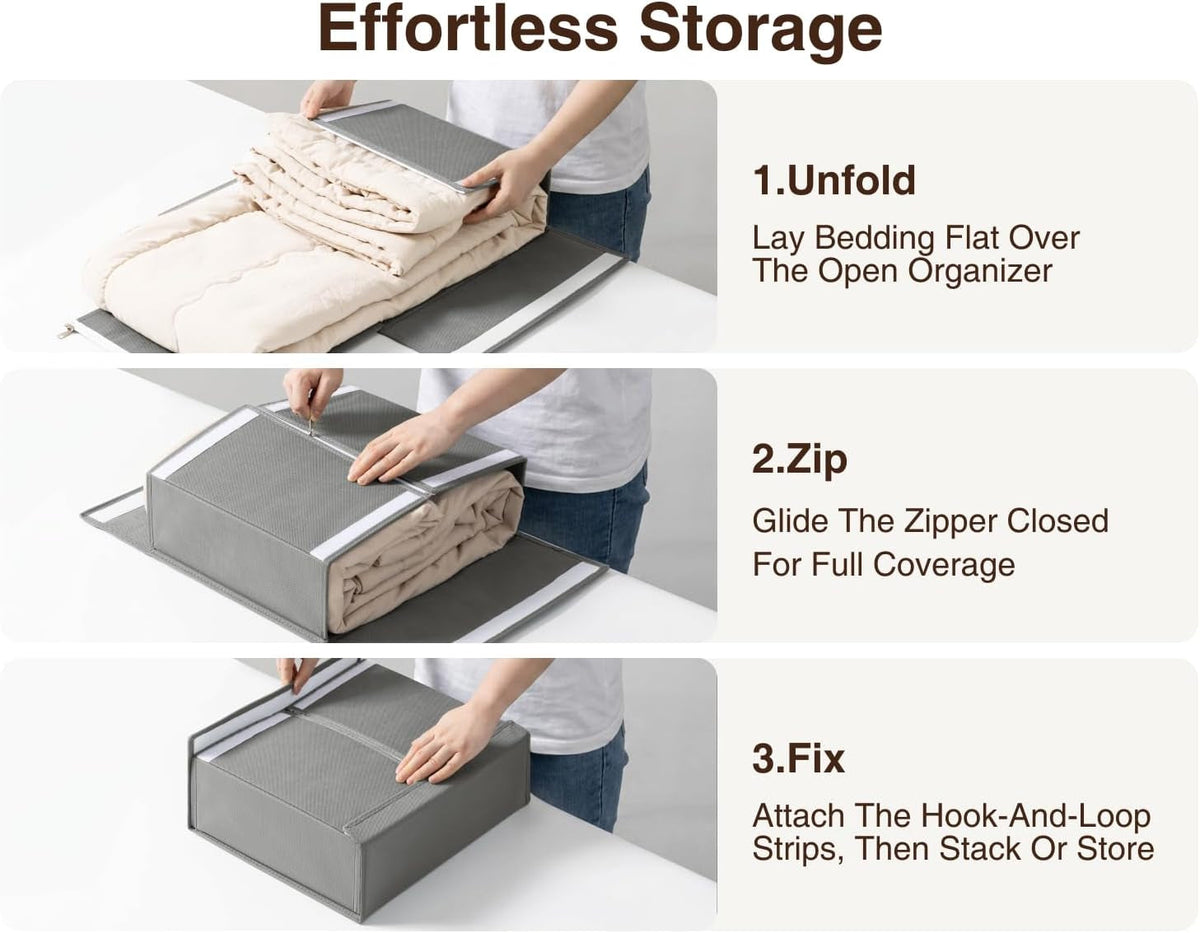 bed-sheet-organizers-and-storage-6-pack-foldable-sheet-holder-linen-closet-organizer-box-for-sheets-set-bedding-blankets-towel-king-queen-size-grey