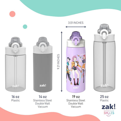 Kpop Demon Hunters Sage 19Oz Leak-Proof Straw Kids Water Bottle10
