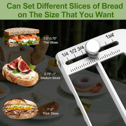 Adjustable Bread Slicer for Homemade Bread New Manual Sourdough Bread Knife3
