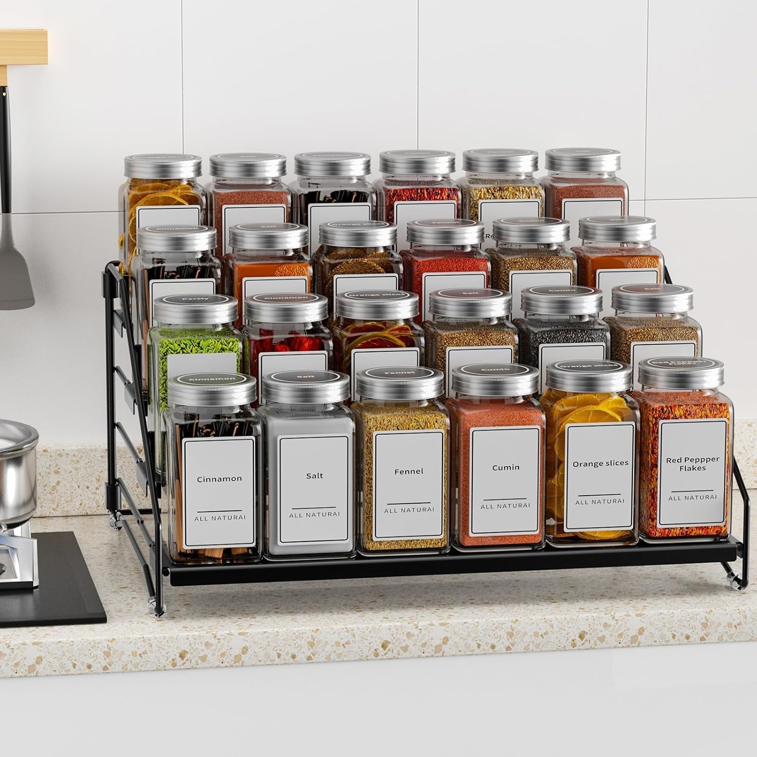 4-tier-spice-rack-for-cabinet-spice-rack-organizer-depth-adjustable-spice-holder-for-countertop-cupboard-pantry-seasoning-shelf-metal-black-1-pack