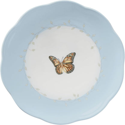 Butterfly Meadow Porcelain Dessert Plates, 8 Inch, Set of 46
