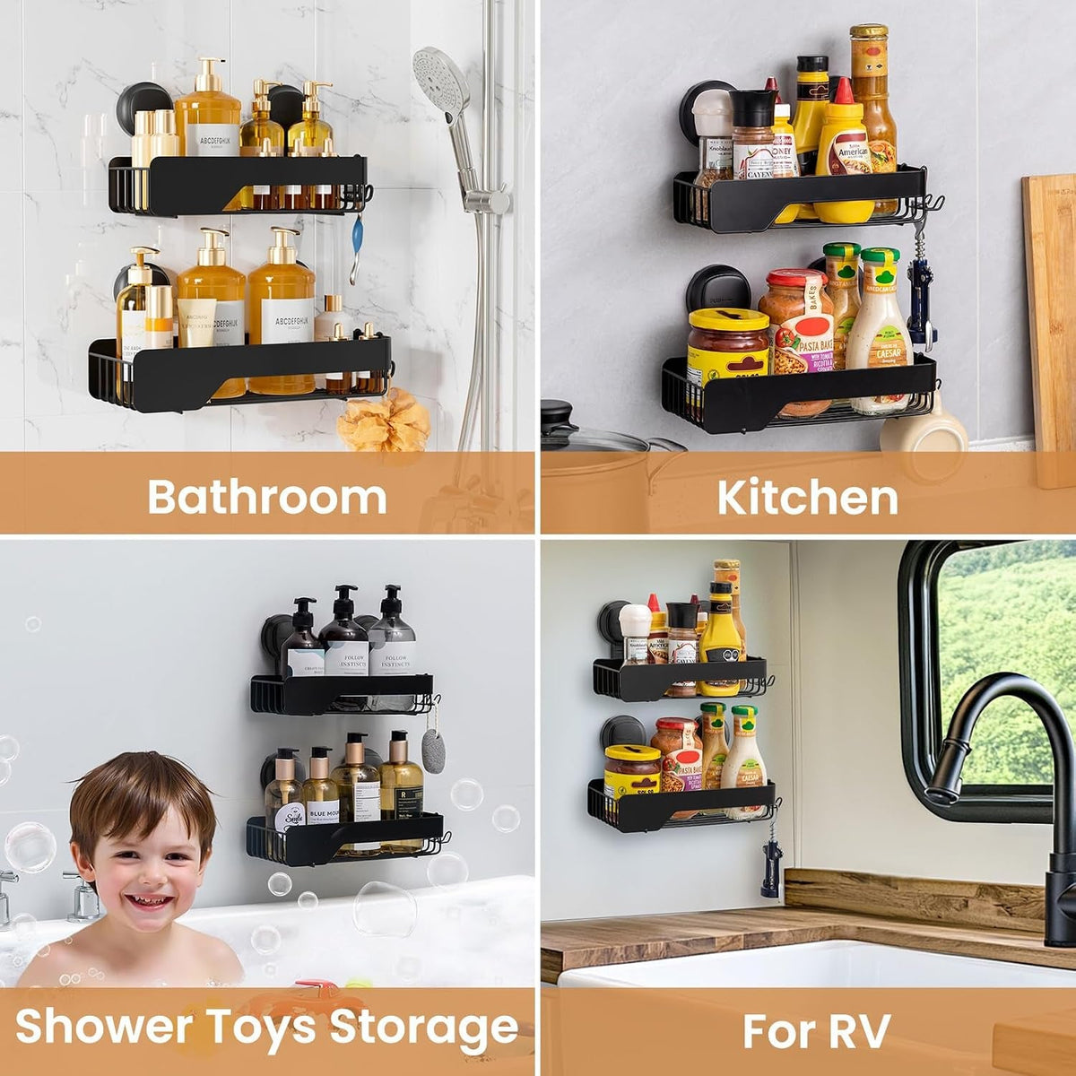 shower-caddy-visual-safety-suction-cup-shower-shelves-black