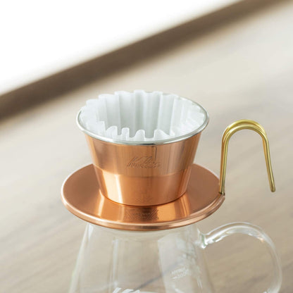 Wave Paper Coffee Filters I Larger Size 185 I 100 Count I Specially Pour over Dripper I Made in Japan, Large, White3