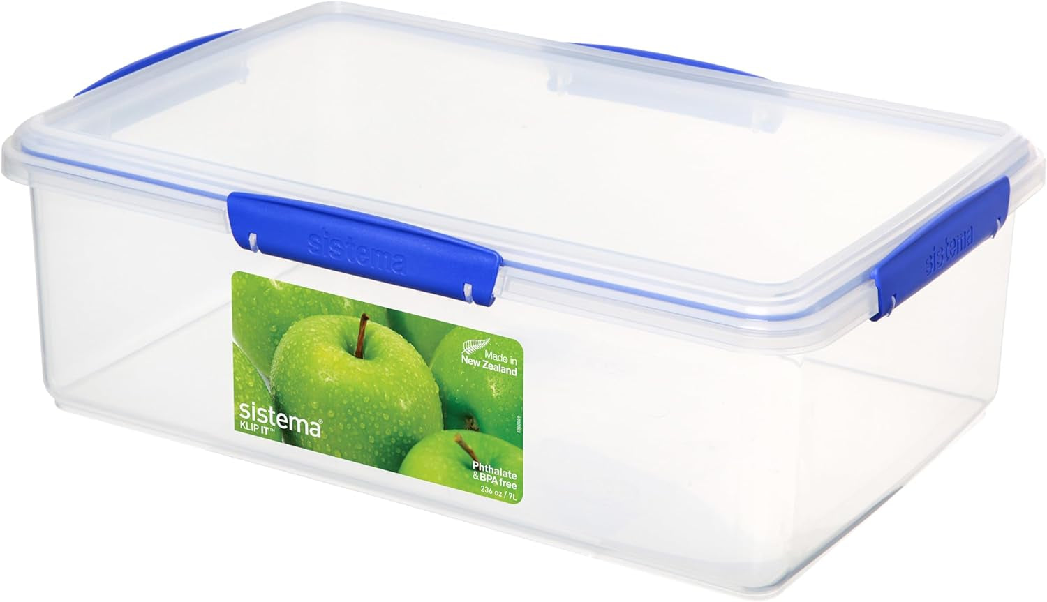 klip-it-large-7l-food-storage-container-airtight-stackable-dishwasher-freezer-microwave-safe-bpa-free