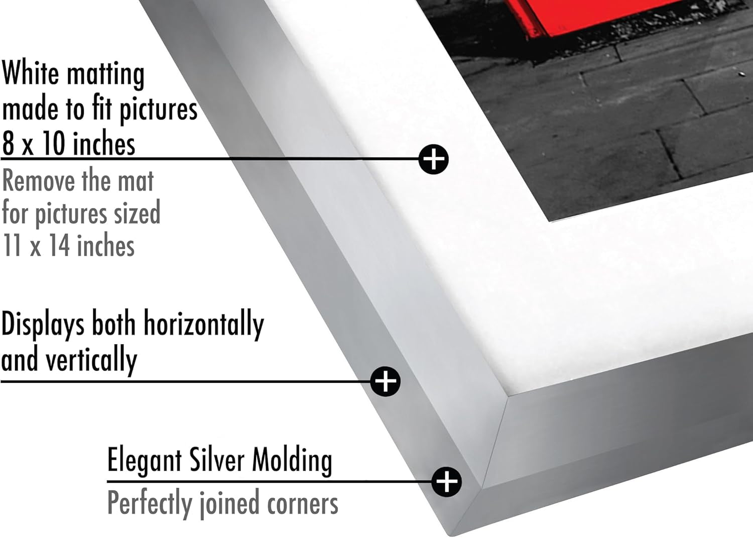 11x14-picture-frame-with-shatter-resistant-glass-use-as-8x10-frame-with-mat-or-display-11x14-photo-without-mat-signature-collection-picture-frames-for-wall-display-silver