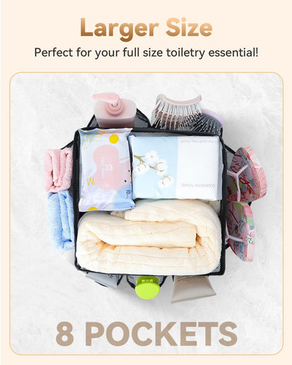 Mesh Shower Caddy Portable for College Dorm Room Essentials3