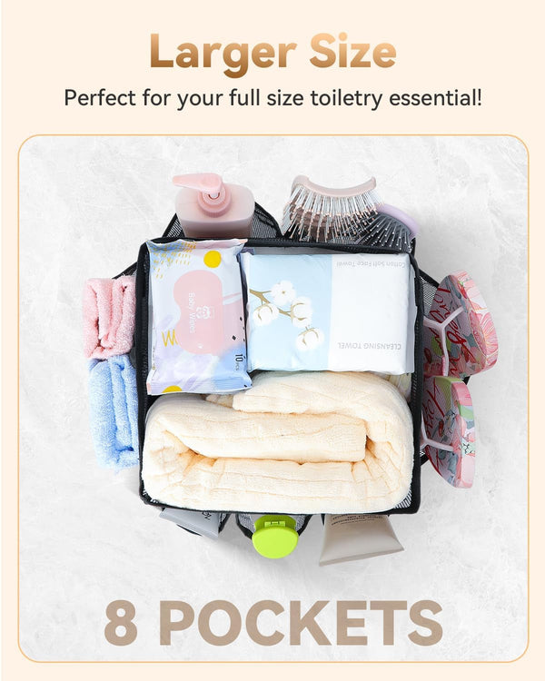 Mesh Shower Caddy Portable for College Dorm Room Essentials3