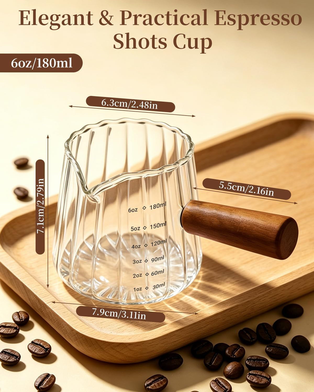 espresso-measuring-cup-6-oz-espresso-glass-cups-with-wood-handle-milk-frothing-cup-espresso-cup-for-coffee-milk-tea-or-maple-syrup-serving