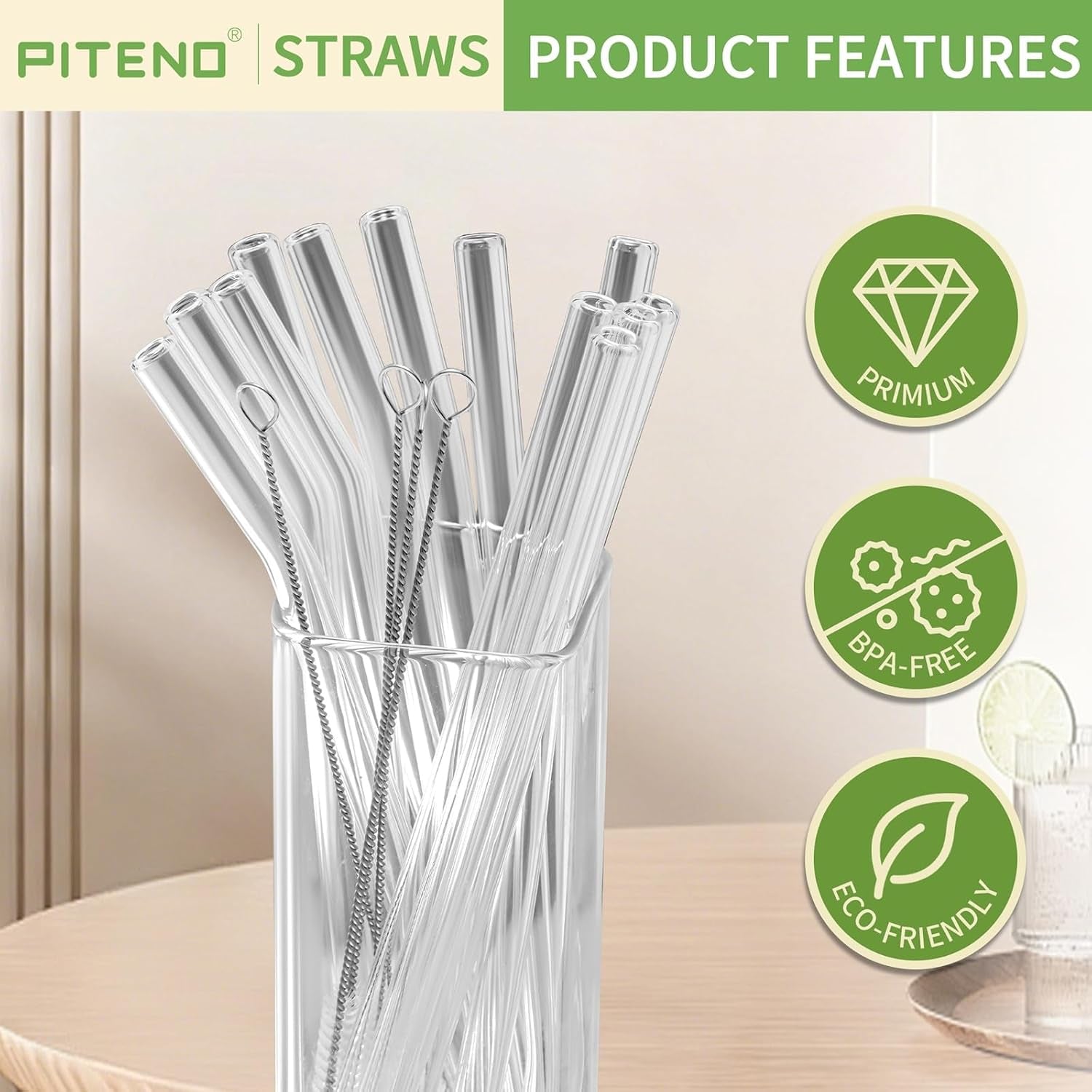 ®-12pcs-glass-straws-with-4pcs-brushes-reusable-clear-glass-drinking-straws-8-5x10mm-set-of-6-straight-and-6-bent-with-4-cleaning-brushes-perfect-for-smoothies-milkshakes-juice-tea