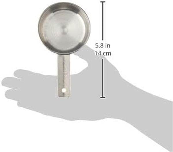 (724C) 1/2 Cup Stainless Steel Measuring Cup (2-Pack)3