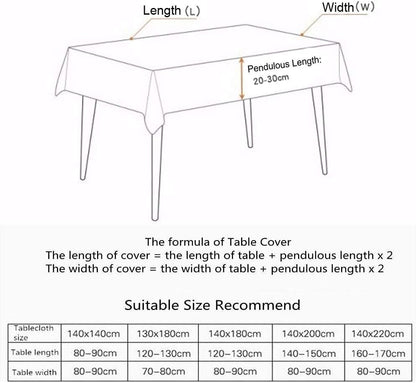 Stripe Tassel Tablecloth Cotton Linen Stain Resistant Dust-Proof Table Cloth Cover for Kitchen Dinning Tabletop Decoration (Rectangle/Oblong,55 X 79 Inch, Beige)7