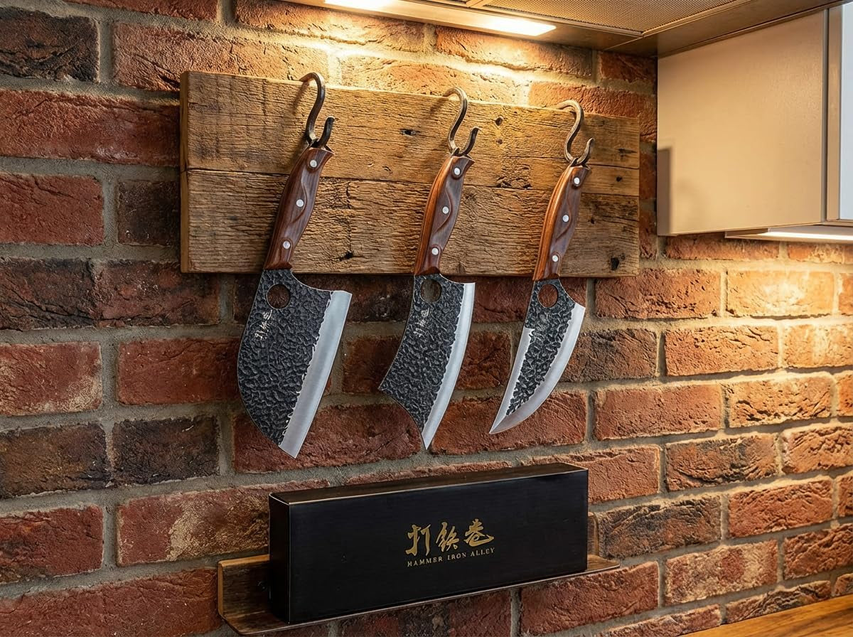 3pcs-butcher-knife-set-7-butcher-meat-cleaver-7-serbian-chef-knife-and-6-5-viking-knife-hand-forged-kitchen-knife-set-with-plastic-handle-geat-for-home-camping-bbq-unique-finger-hole-design