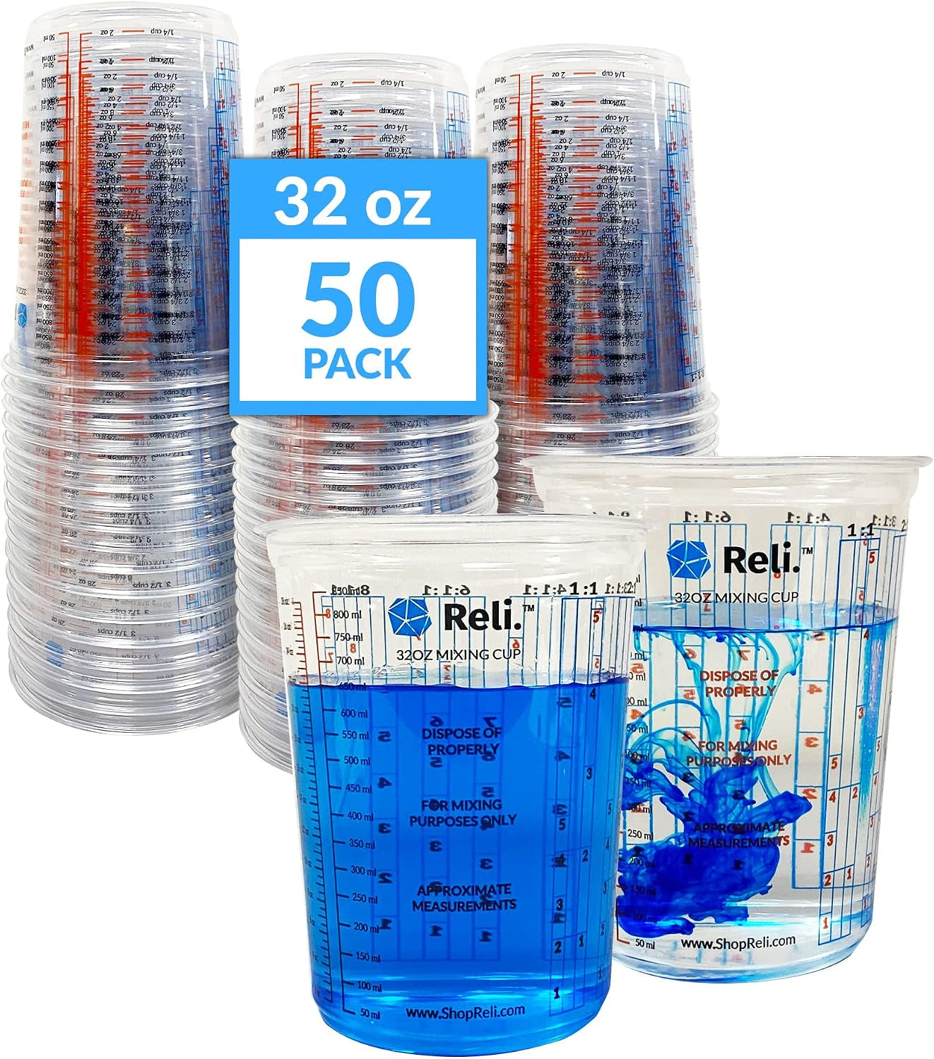 paint-mixing-cup-50-pcs-32-oz-1-quart-disposable-measuring-cups