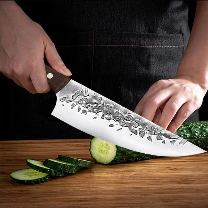cleaver-knife-8-inch-hammer-forged-japanese-chef-butcher-kitchen-knife-with-solid-wood-handle-slicing-boning-sushi-meat-cutting-culinary-tool