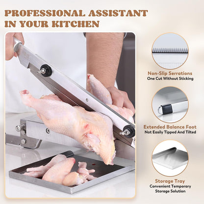 Bone Rib Cutter Chicken Chopper 13.5 Inch Double Blade (KD0288)5
