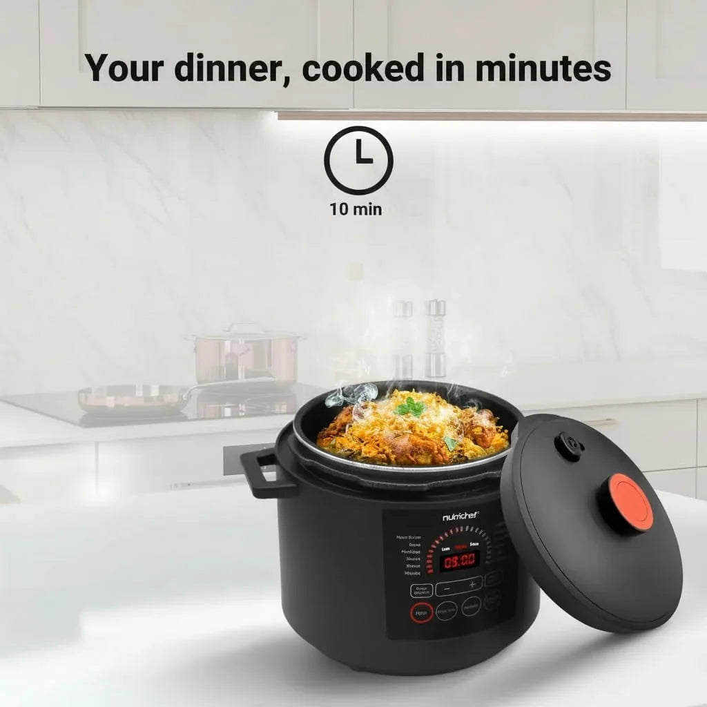 electric-pressure-cooker-6-quart-capacity-9-function-digital-countertop-pressure-cooker-adjustable-time-temperature-cook-bake-steam-broil-braise-13-1-x-11-4-in-black