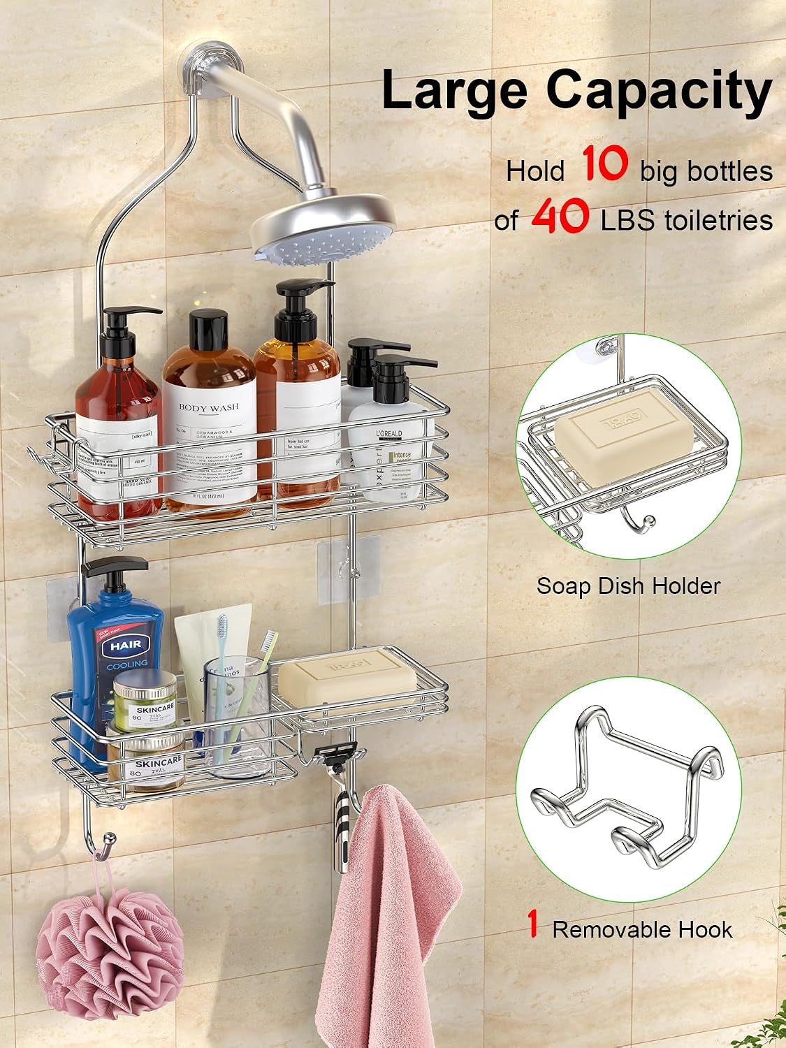hanging-shower-head-caddy-shower-shelf-organizer-silver