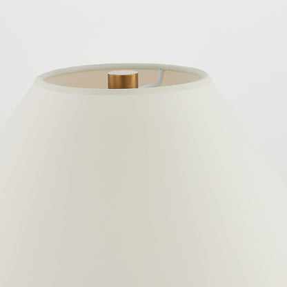 Bond 1-Light Table Lamp | Patina Brass Finish | Made of Steel | 26" Overall Height | PTL1326-PBR5