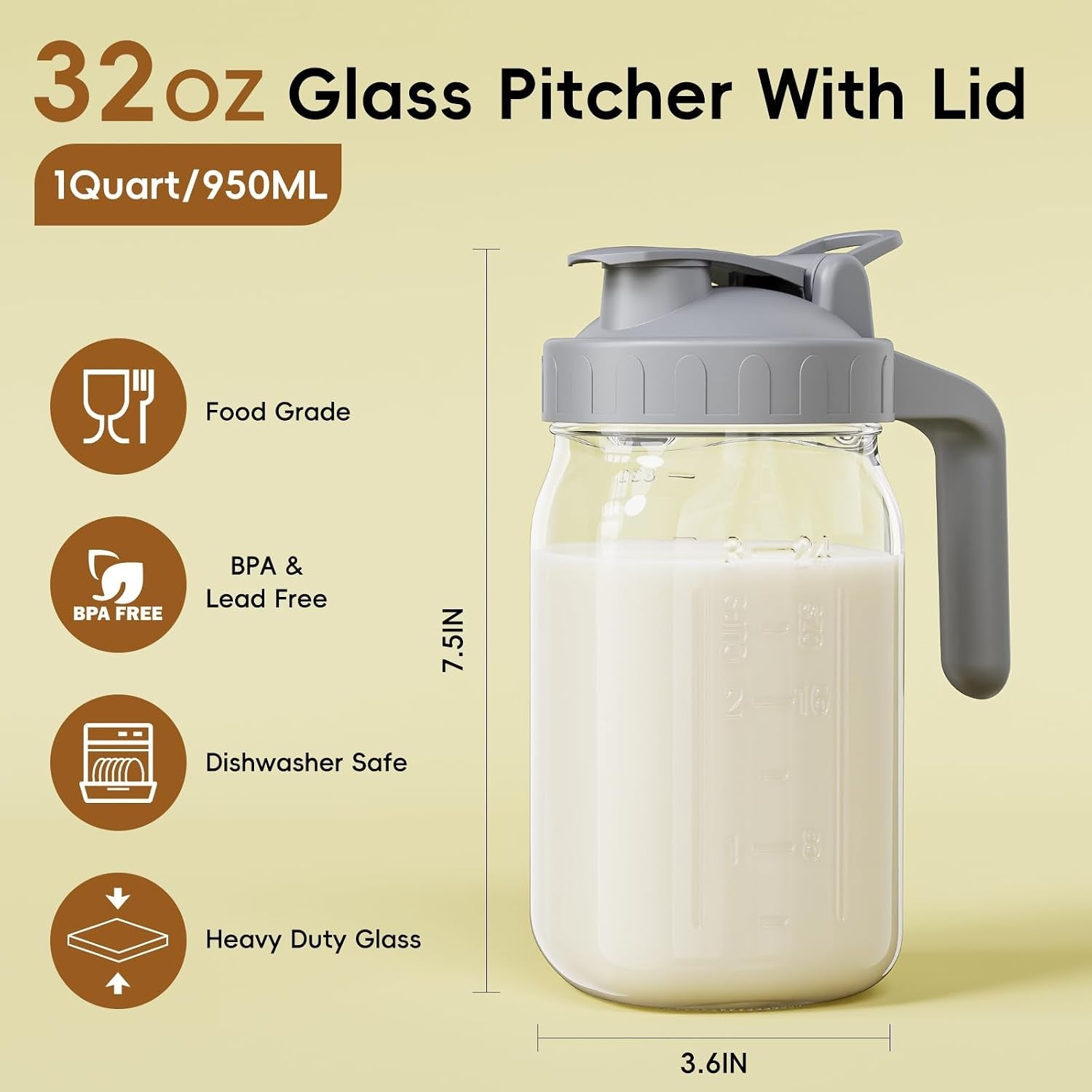 breast-milk-pitcher-32-oz-wide-mouth-glass-mason-jar-with-lid-dual-leak-proof-lid-easy-pour-spout-handle-design-for-breastmilk-storage-iced-tea-and-cold-beverages