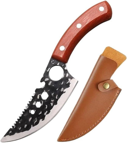 Meat Cleaver, Handmade Forged Boning Knives Stainless Steel Kitchen Knife Fruit Knife Meat Cleaver Butcher Knife Barbecue Cooking Knives1