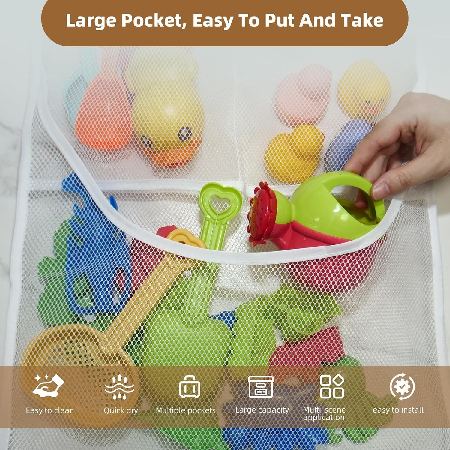 2pcs-mesh-shower-organizer-hanging-shower-curtain-liner-pockets-hanging-with-pockets-quick-dry-cruise-rv-camper-bathroom-organizer-with-shower-curtain-hooks