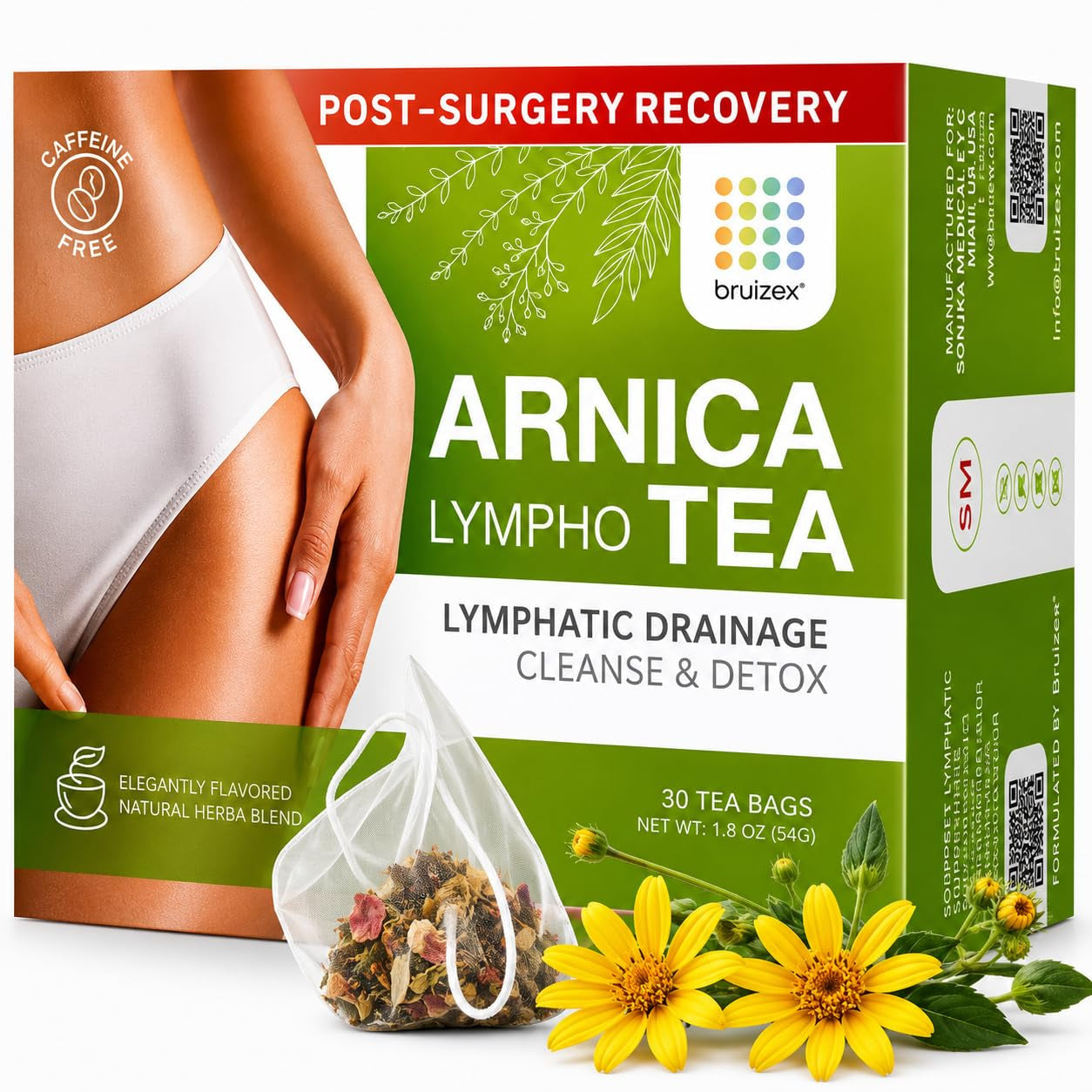 arnica-tea-bruising-swelling-relief-ginger-30-pack-for-post-surgery-recovery-after-liposuction-tummy-tuck-360-lipo-bbl-lymphatic-drainage-and-fibrosis-support