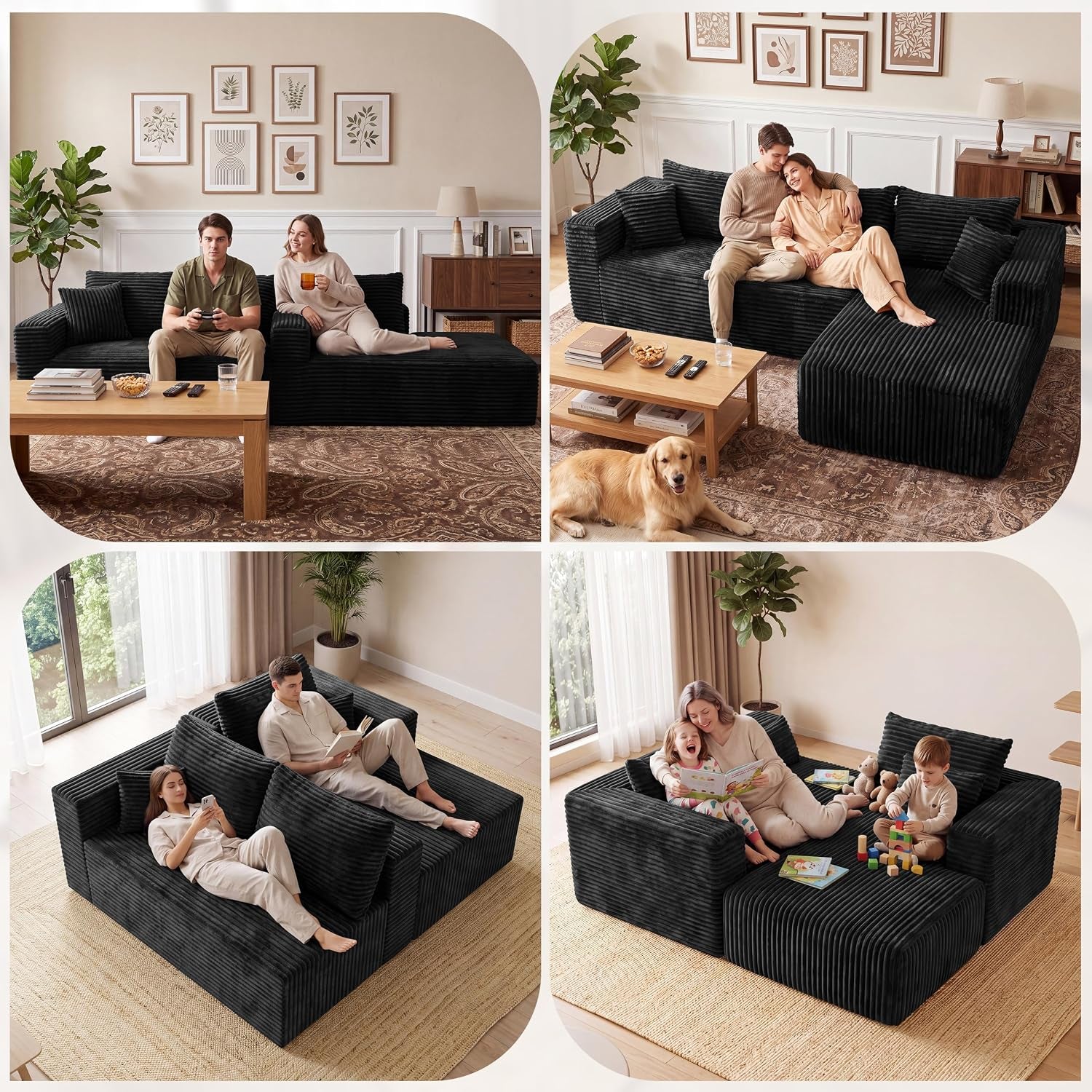 boneless-modular-sectional-couch-l-shaped-corduroy-cloud-sofa-with-oversized-chaise-deep-seat-spineless-sofa-no-assembly-required-black-92-5-l-shape-with-left-facing-chiase
